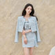 Bebe2026 spring new style ladies temperament small fragrance style tweed short coat 140304