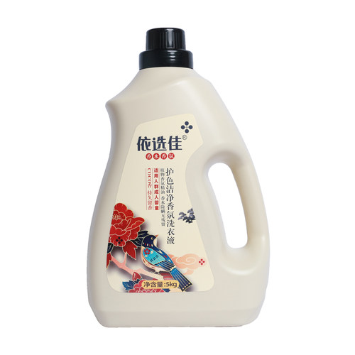 依选佳洗衣液2L5L大瓶罐装洁净去污除螨抑菌持久留香男女家用包邮 - 图3