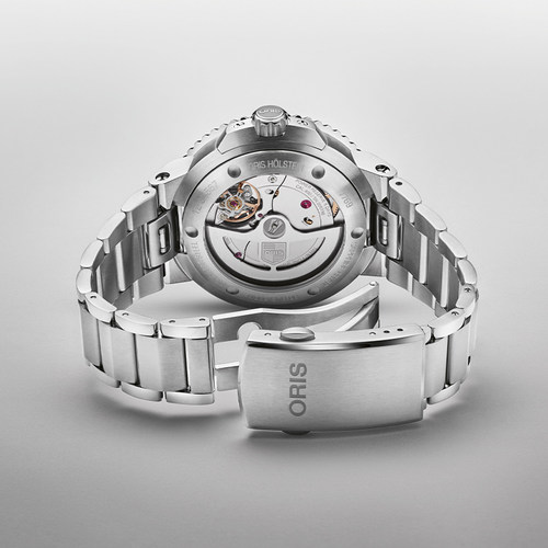 【品牌直营】ORIS豪利时AQUIS 400自主机芯43.5mm日历机械腕表 - 图1