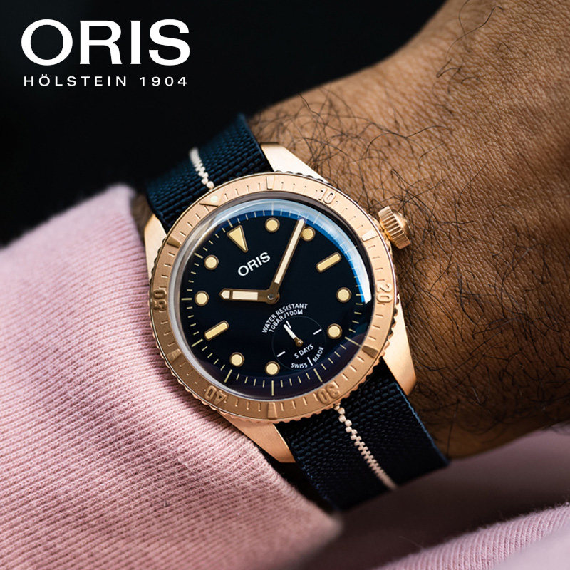 【品牌直营】ORIS豪利时Carl Brashear401限量版青铜男士机械腕表 【品牌直营】ORIS豪利时Carl Brashear401限量版青铜男士机械腕表