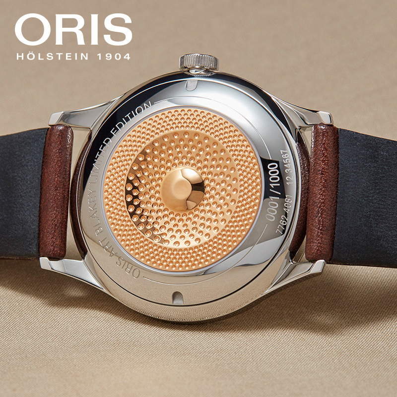 【品牌直营】ORIS豪利时文化全球限量艺术家白盘皮带自动机械腕表 【品牌直营】ORIS豪利时文化全球限量艺术家白盘皮带自动机械腕表
