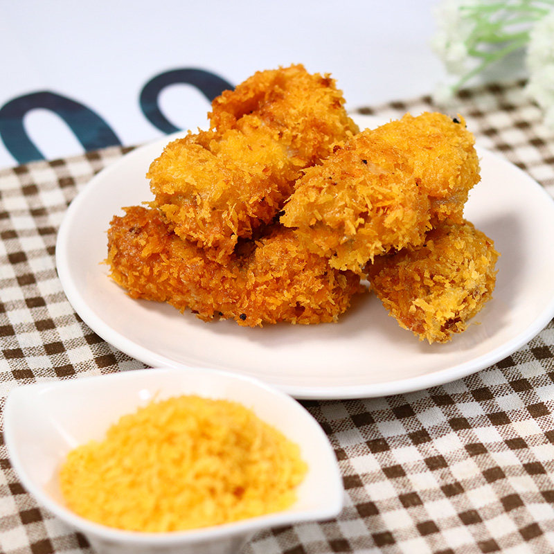 百利面包糠1kg 家用油炸南瓜饼炸鸡裹粉面包屑商用白色黄色面包糠
