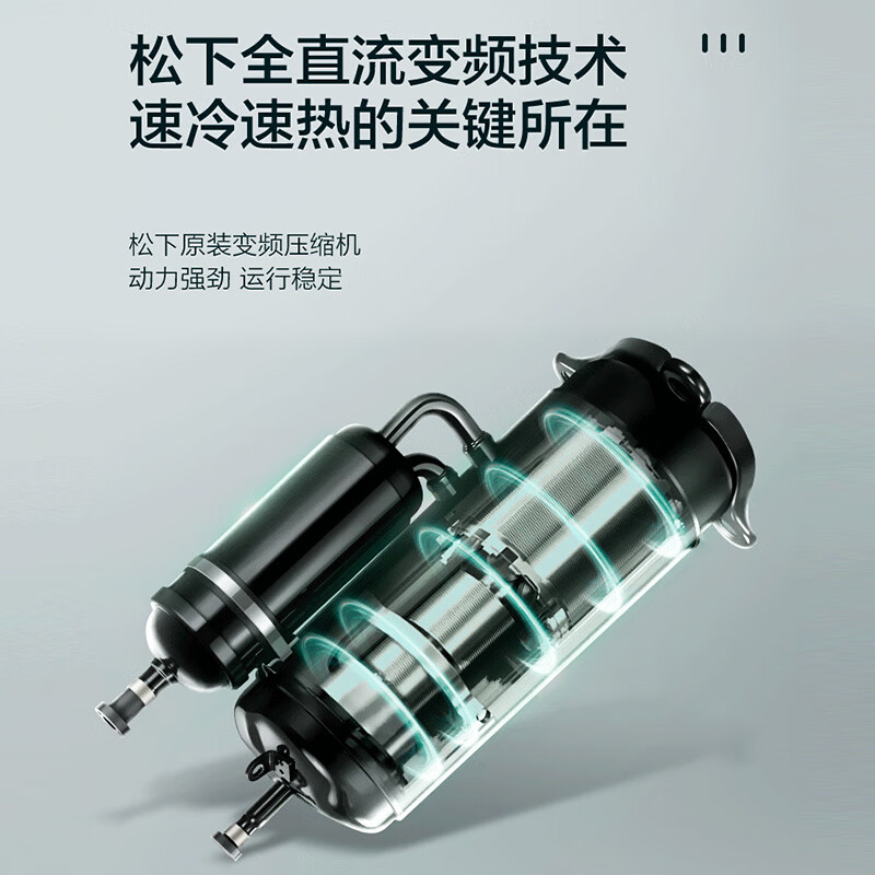 Panasonic inverter duct machine 3 HP living room air conditioner