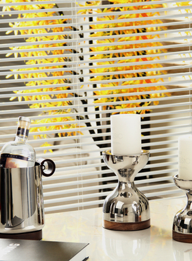 高档轻奢不锈钢摆件样板间餐桌餐