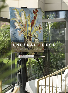 阳台摆件软装样板间摆件实木