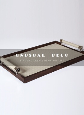 客厅卫生间皮革装饰使用