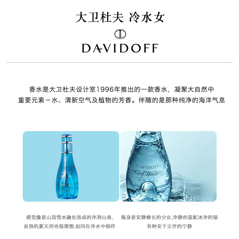 davidoff cool water冷水神秘淡香水 cozzolino海外香水