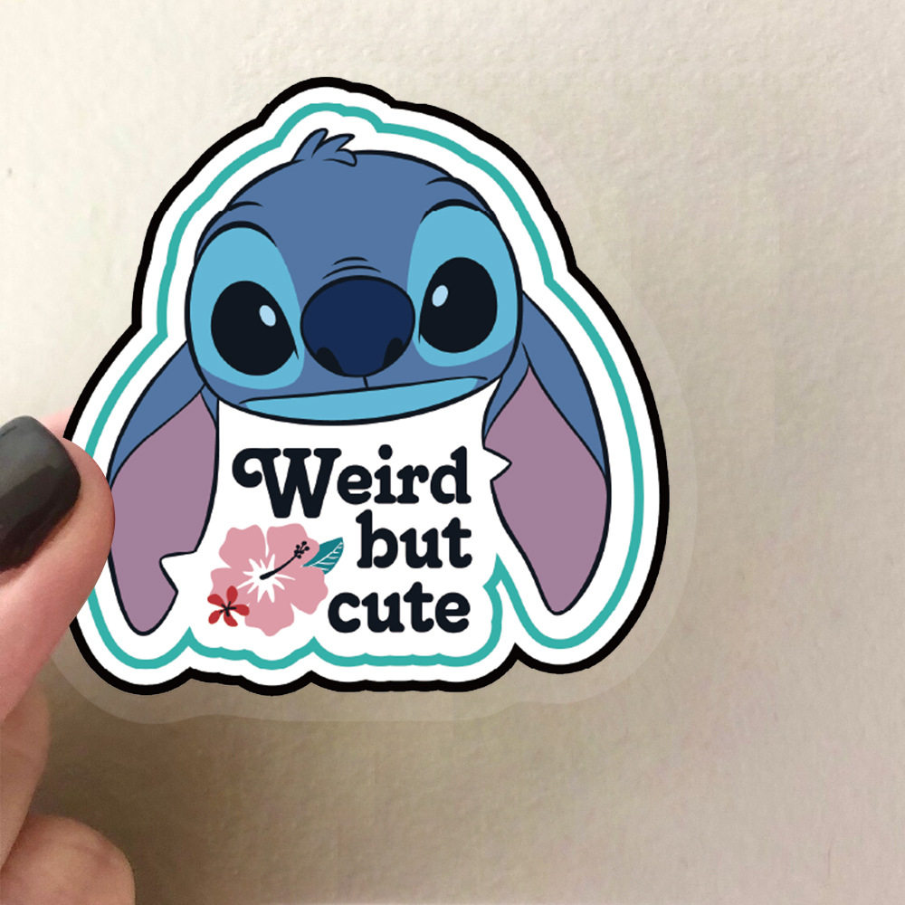 62张星际宝贝史迪仔贴纸PET材质史迪奇帖纸装饰水杯电脑防水贴画,淘宝优惠券,粉丝福利购,淘宝优惠卷