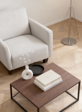 简约现代白色陶瓷几何花瓶摆件