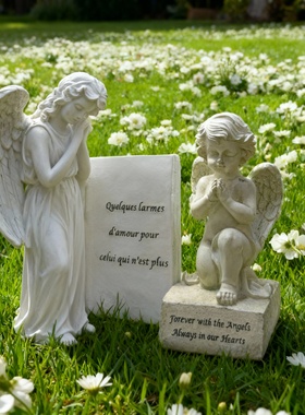 欧式天使小摆件复合材料装饰