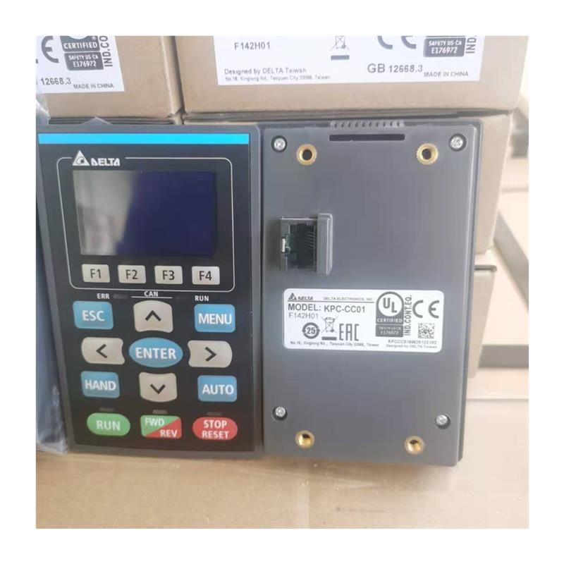 变频器VFD007CP43A-21 380V/3P,0.75kW,内置10k PLC,刹车内建 - 图3