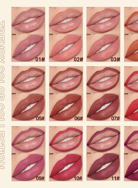 New Matte Nude Lipstick Pen Long Lasting Lipliner Lip Pencil