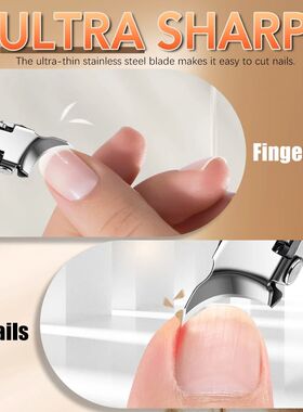 2/4Pcs/Set Nail Clippers Set Ingrown Toenail Thick Nail Clip