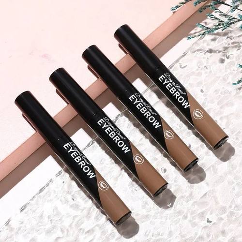 Black Brown Peel-off Eyebrow Gel Tint Makeup Waterproof Last-图2