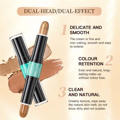 Face Highlighter Concealer Pencil Acne Scars Cover Useful - 图1