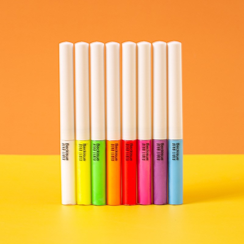 Fluorescent liquid eyeliner rainbow UV Neon Liner painted - 图3