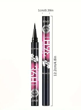 3pcs/5pcs Waterproof Black Eyeliner Pencils-Smudge-Proof, Lo