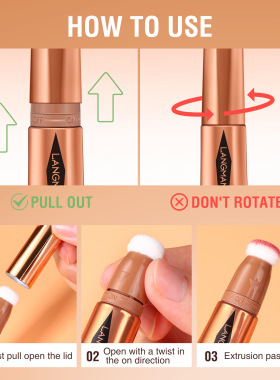 Liquid Bronzer Cream Rouge Tint Makeup Face Contouring Cosme
