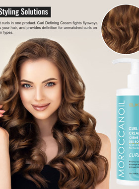 Curly Hair Products Mousse Care Coconut Oil Smoothing Frizz