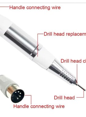 35000rpm 5P Professional Electric Nail Drill Machine Handle