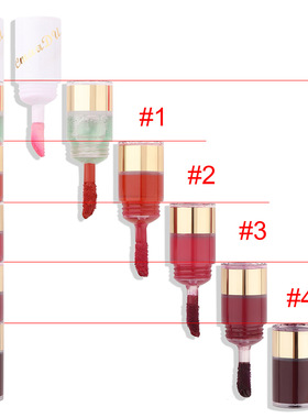 5 In 1 Matte Lipstick Kit Combo Strip Velvet Sexy Red Lip Ti