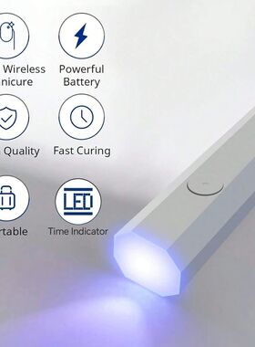 Minicure Handheld UV Light for Gel Nails Portable UV Nail La