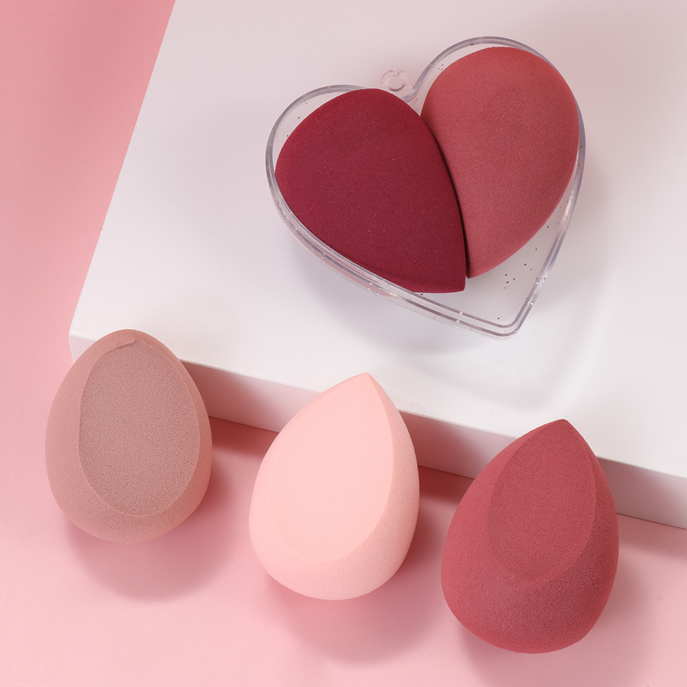 Different Sizes Makeup Sponge Dry&Wet Use Cosmetic Puff-图2