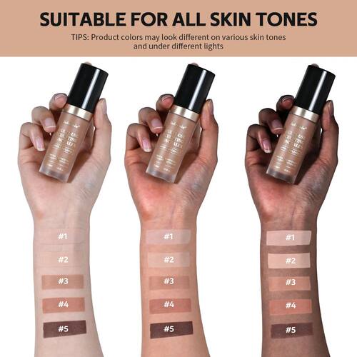 Multi-Use Foundation Long-lasting Matte Waterproof Oil Hight - 图3