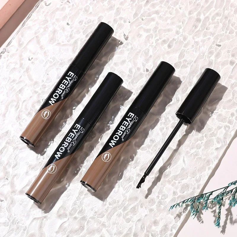 Black Brown Peel-off Eyebrow Gel Tint Makeup Waterproof Last - 图3