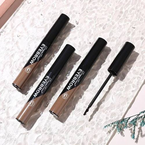 Black Brown Peel-off Eyebrow Gel Tint Makeup Waterproof Last-图3