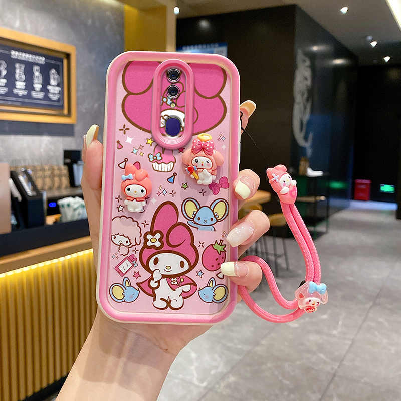 适用于OPPO A9手机壳可爱少女PCAM10立体蜡笔小新opopa9x保护套ins日韩学生ooppa9全包边oppia9x个性卡通0ppo-图3