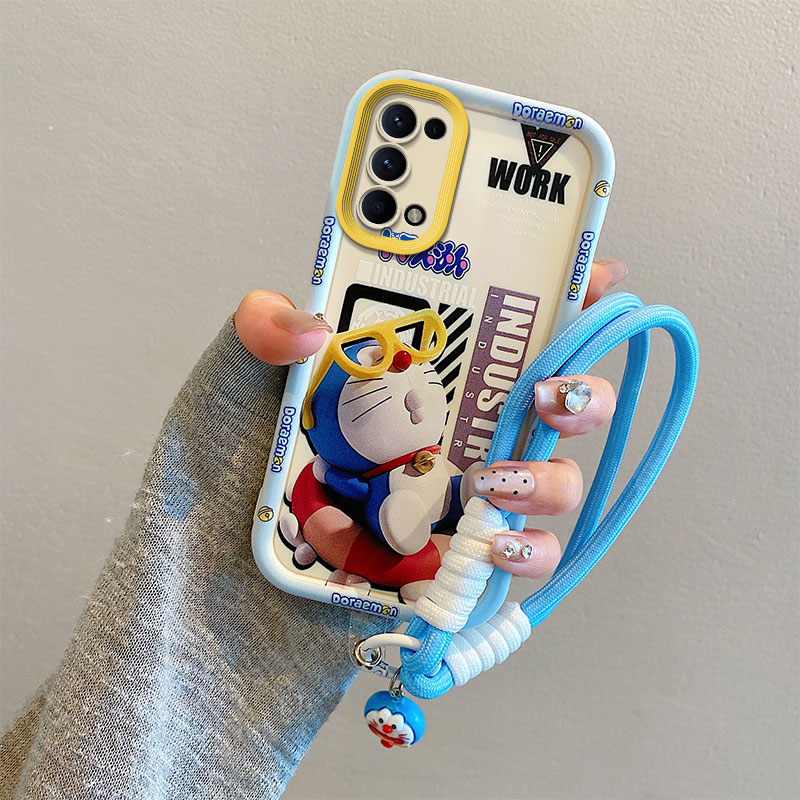适用于OPPO Reno4 4G国外版手机壳日韩可爱女opopreno4个性全包边0pporeno4卡通搞怪ren04海外版保护套reon4