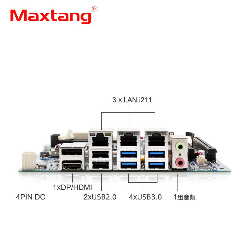 Maxtang SKD70工控板i211三网口Z170机器视觉mITX主板PCIE 16X-图1