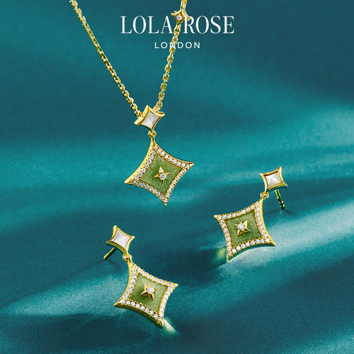Lola Rose罗拉玫瑰闪星系列耳饰耳钉爆款小众时尚轻奢生日礼物 - 图0