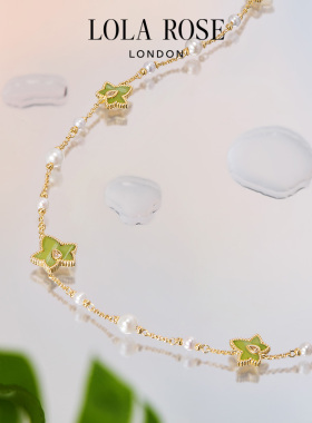 【AHALOLO合作联名款】Lola Rose罗拉玫瑰常青藤项链轻奢时尚小众
