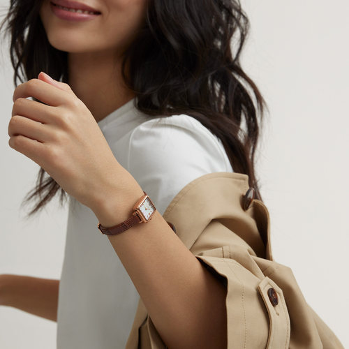 Lola Rose罗拉玫瑰经典小棕表女士手表女款高级复古生日礼物 - 图2