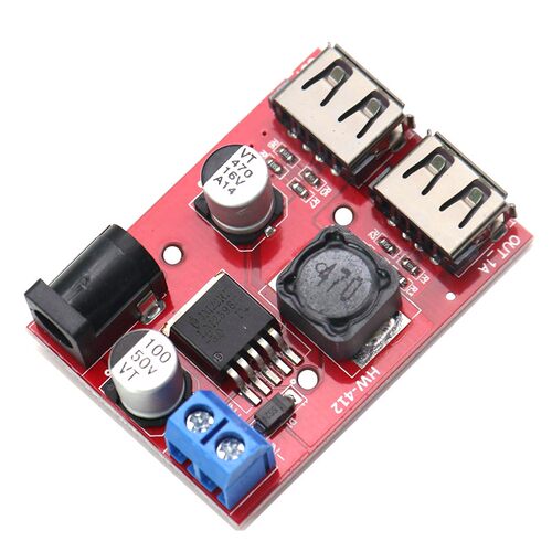 9V/12V/24V/36V转5V降压模块DC-DC车载充电太阳能3A稳压电源模块 - 图3