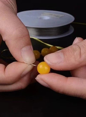 水晶门帘配件材料钢丝线钢圈