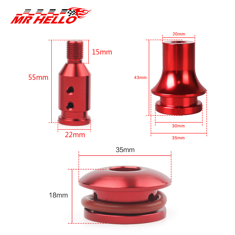 汽车改装排挡头固定防尘套卡扣改装底座定位器排挡头限位螺丝配件 - 图0
