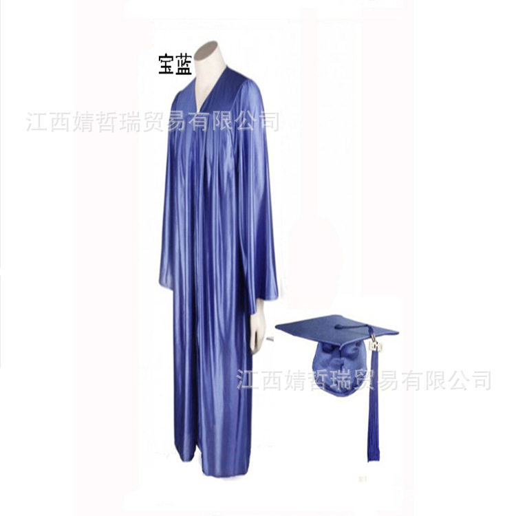 跨境美式学士毕业服针织成人礼服美国大学高中学位服可来图定制_虎窝淘