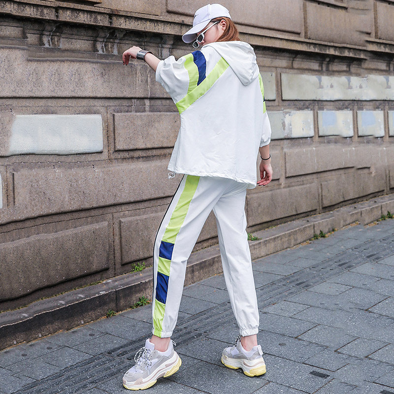 学院风2021夏季新款运动套装少女 卡瑟薇休闲运动套装