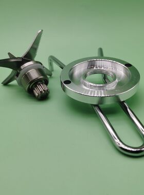 4升L商用大马力沙冰机通用六叶刀头刀俎破壁料理搅拌机刀片配件