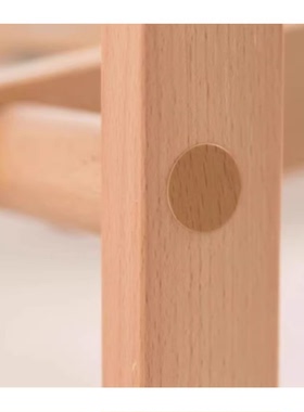 家具柜圆型粘墙木纹洞孔深灰衣柜螺丝孔贴纸圆螺家遮丑盖象牙白I