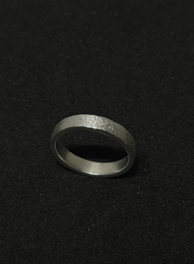 手工999纯银满天星简约设计戒指