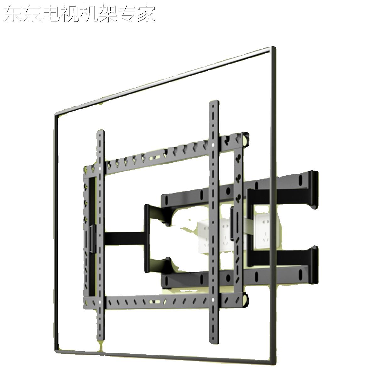 通用于雷鸟鹤624款55/65/75/85英寸电视嵌入式挂架内嵌超薄支架-图3