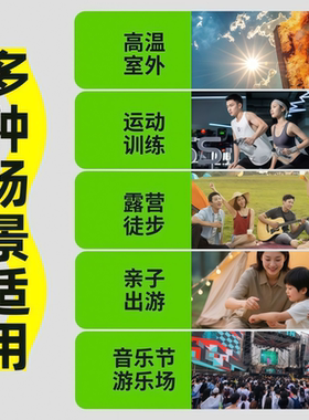 降温冰巾凉感湿巾清凉冷感毛巾户外运动擦汗去汗湿巾冰爽薄荷提神