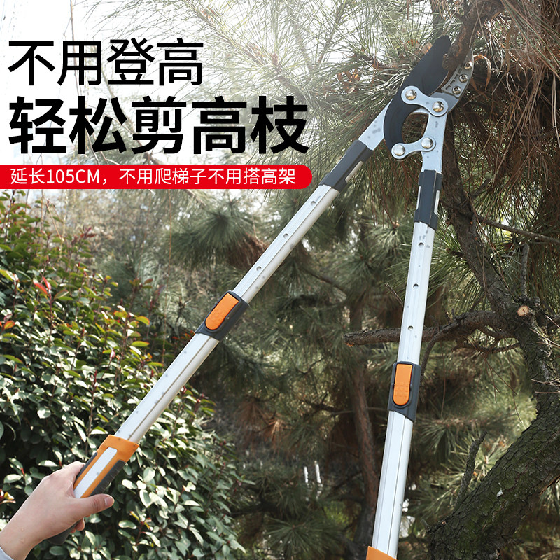 剪树枝专用剪刀果树剪枝修枝剪修剪修粗枝剪加长园林大剪子枝剪_虎窝淘