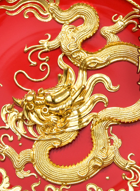 金箔龙摆件乔迁开业礼物商务礼品