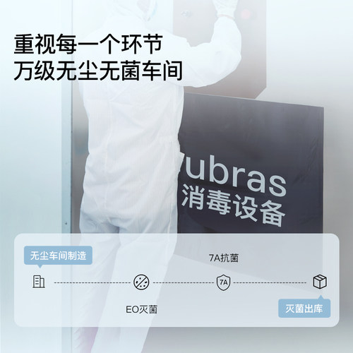 ubrasEO灭菌一次性内裤男士旅行纯棉7A抗菌平角短裤免洗男短裤 - 图0