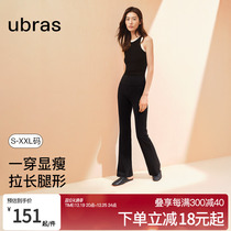 ubras air layer collection of underpants shark pants with skinny and slim fit pants Tight Pants Warm Pants Warm Pants Autumn Winter Women